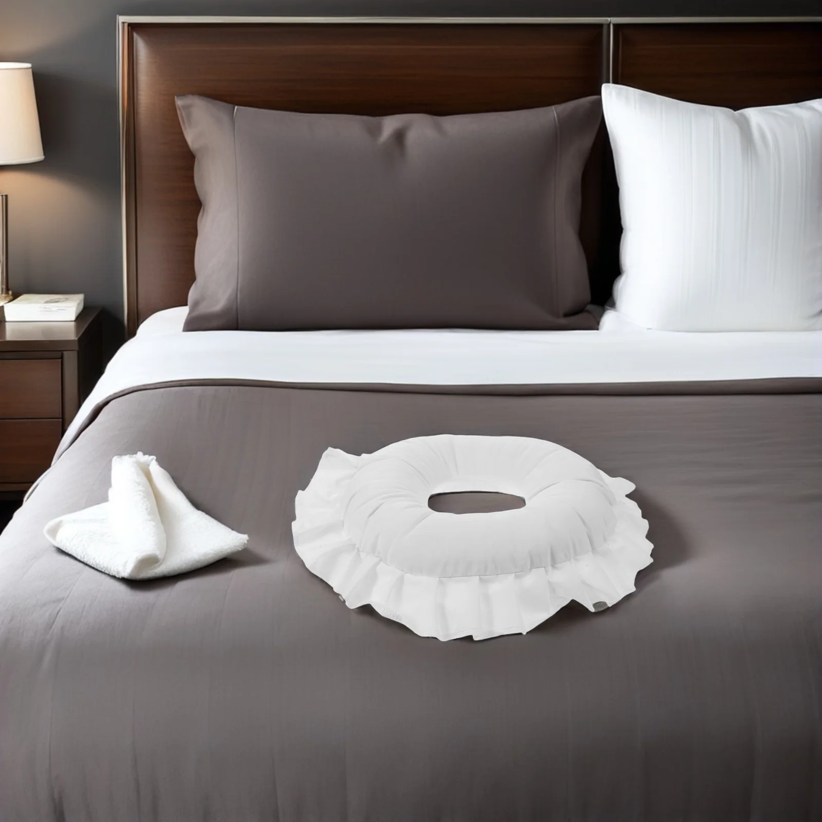 وسادة تدليك التجميل صديقة للبشرة، تصميم مريح، مناسب عالمي، وسادة دعم الوجه لطاولة السبا #5