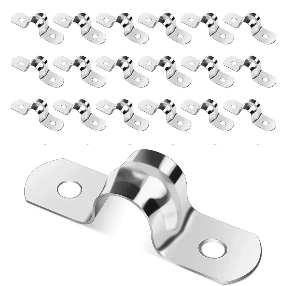 For Fences Hose Clamps Stainless Steel Clamps For Securing Cables 10mm 80mm Rust Protection Secure Hold 304 Stainless Steel