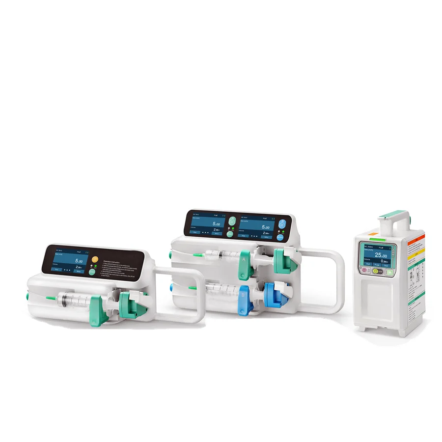 

Portable Sy-rin-ge In-fus-ion Pump Automatic Single-Channel Veterinary Sy-ringe Pump for clinic