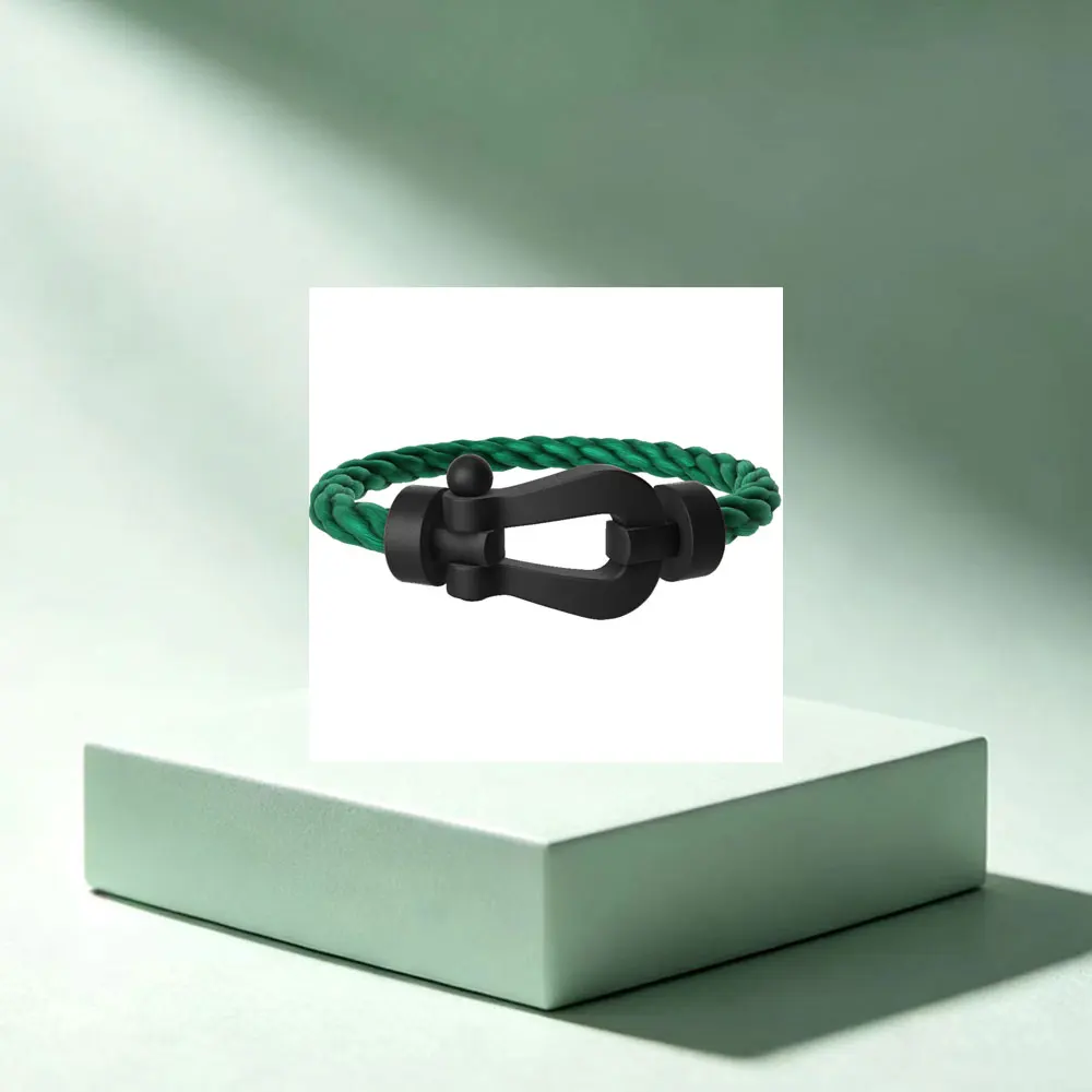 

2026 High-Quality Fashion Classic S925 Sterling Silver High-Style Simple Extra-Large Size Glossy Bracelet