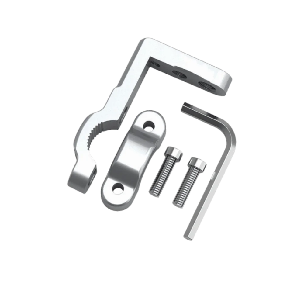 

Motorcycle Headlight Clip Bracket Multi Functional Aluminum Alloy Extension Clamp Easy Installation LED Work Light Pole