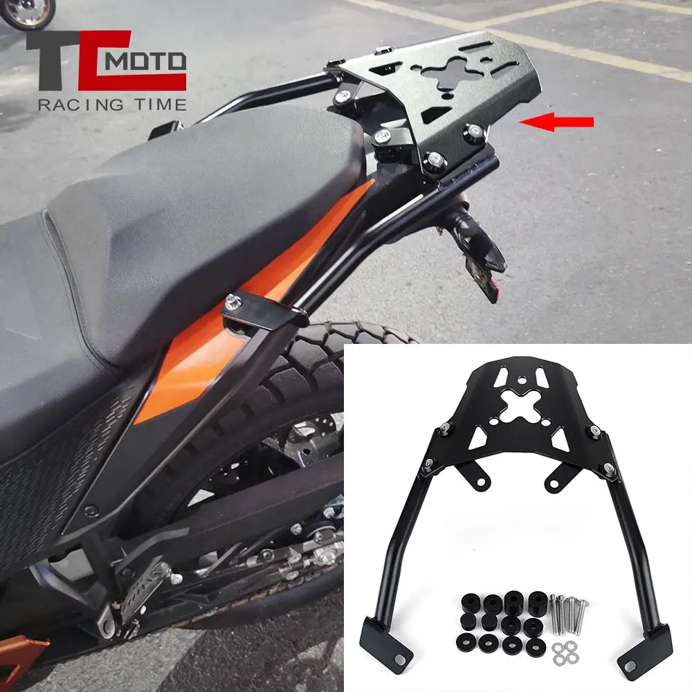 For KTM 390 Adventure Adv Motorcycle Rear Luggage Rack Cargo Rack Rear Carrier Support Bracket 390 ADV 2020-2024 21 Accessories