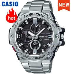 Casio-reloj g shock para hombre, cronógrafo de cuarzo, resistente al agua hasta 200m, GST-B100D-1A