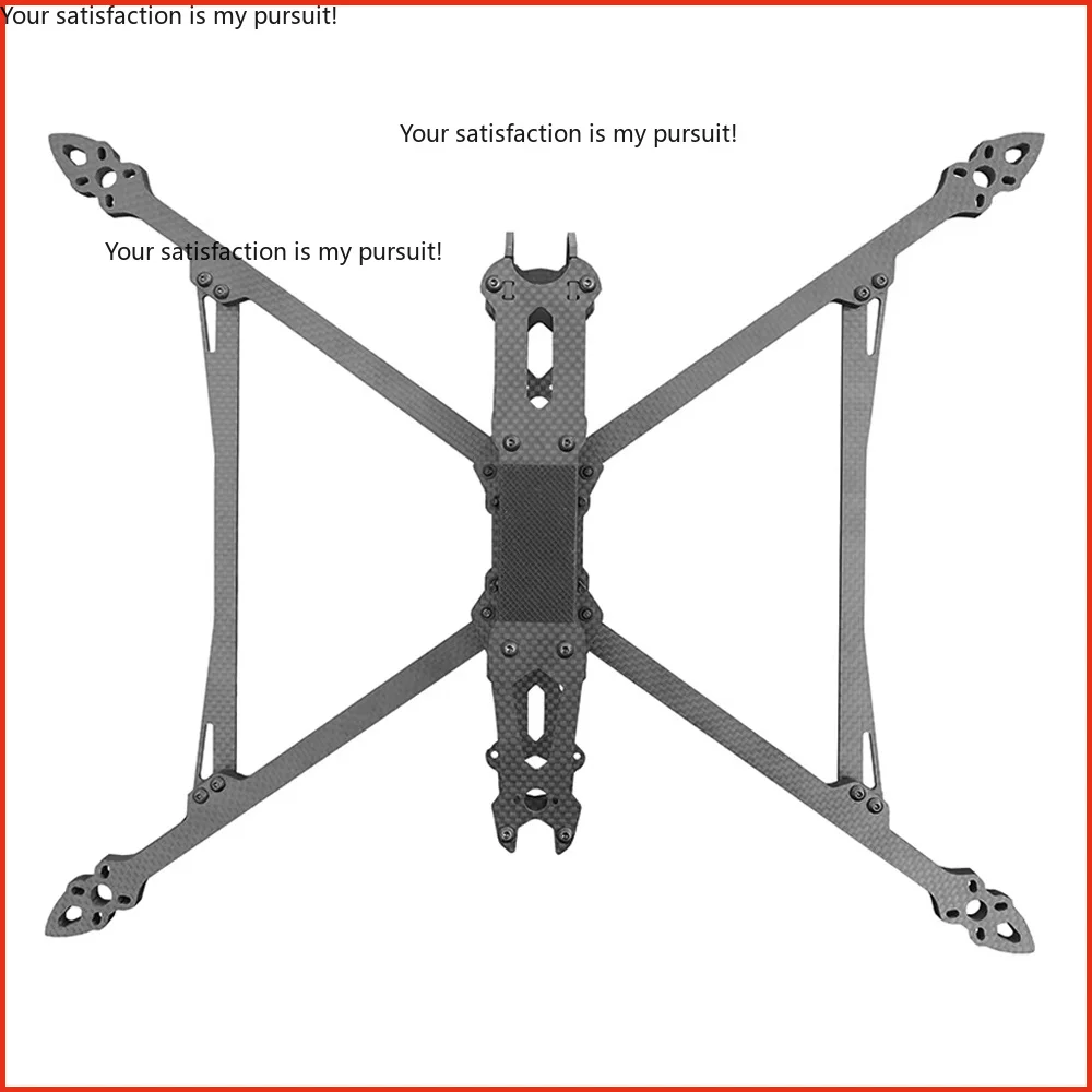 V2 8/9/10inch 3K Carbon Fiber H-Type FPV Drone Frame Kit 367/387/427mm Wheelbase For Freestyle FPV Racing Drone