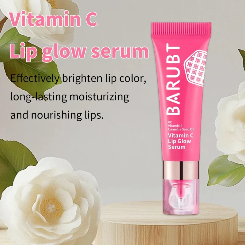 1pc Crystal Lip  Balm Gloss Moisturising Transparent Moisturizing Oil Fullness Lips Tint Soft Tube Lips Makeup Beauty Care