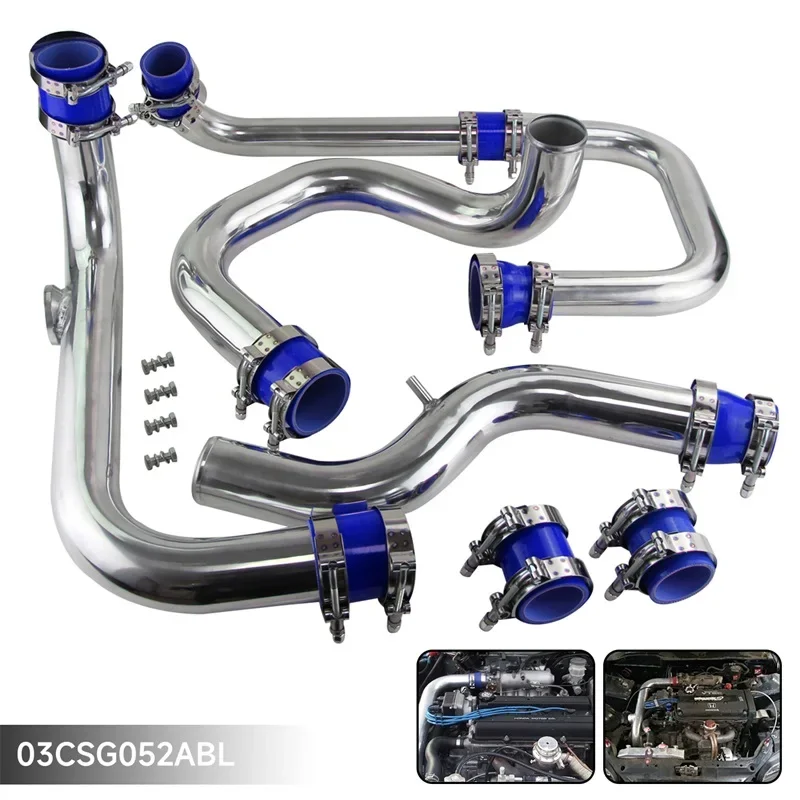 

Intercooler Piping Kit Pipe Kit For Honda Civic EG EK 92-00 Integra DC2 D15 B18