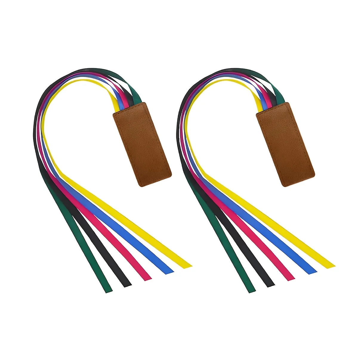 Minimalist Style Ribbon Bookmark Set with Bright Colors, Practical Page Markers for Bible & Books