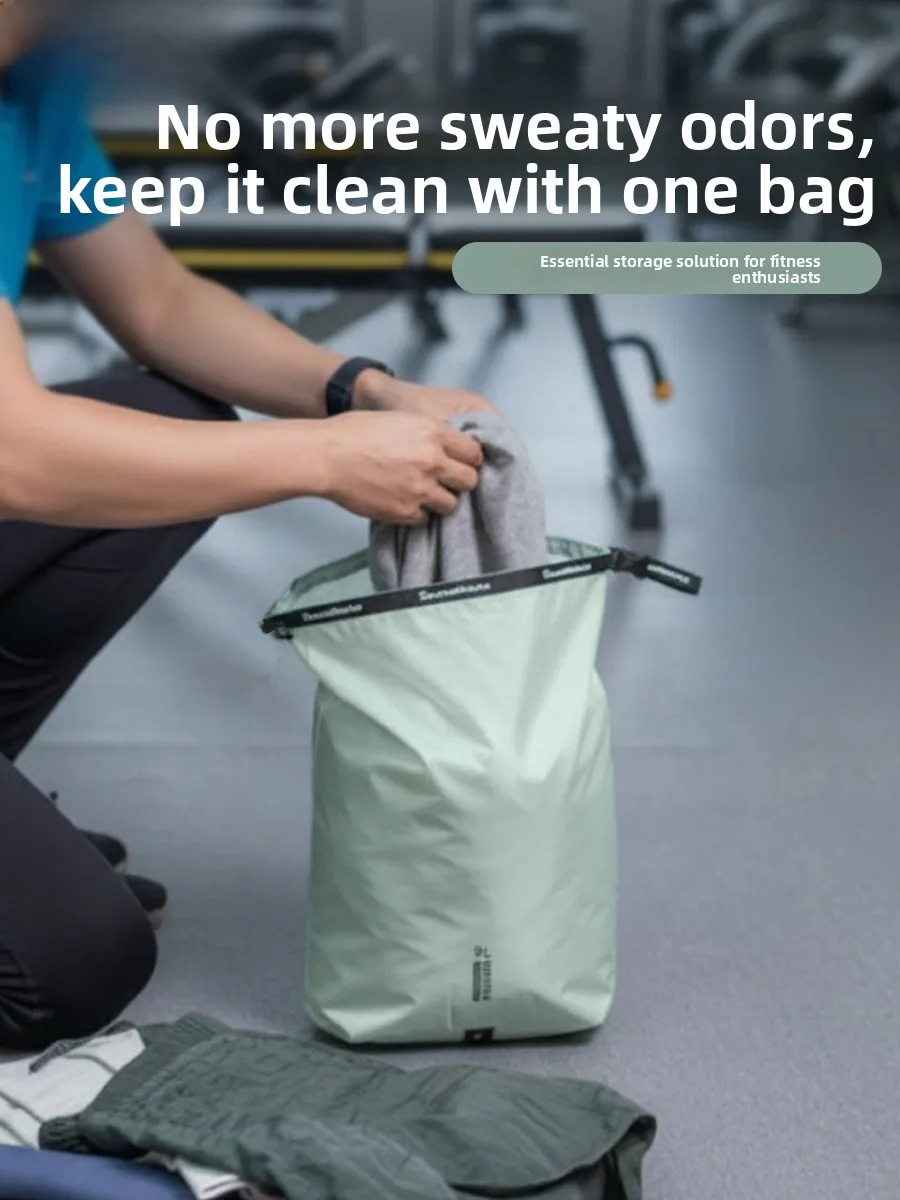 

Scandihome Sporty Gym Clothes Storage Bag Large Capacity Portable Odor-Proof Shoe Storage Bag for Fitness Enthusiasts