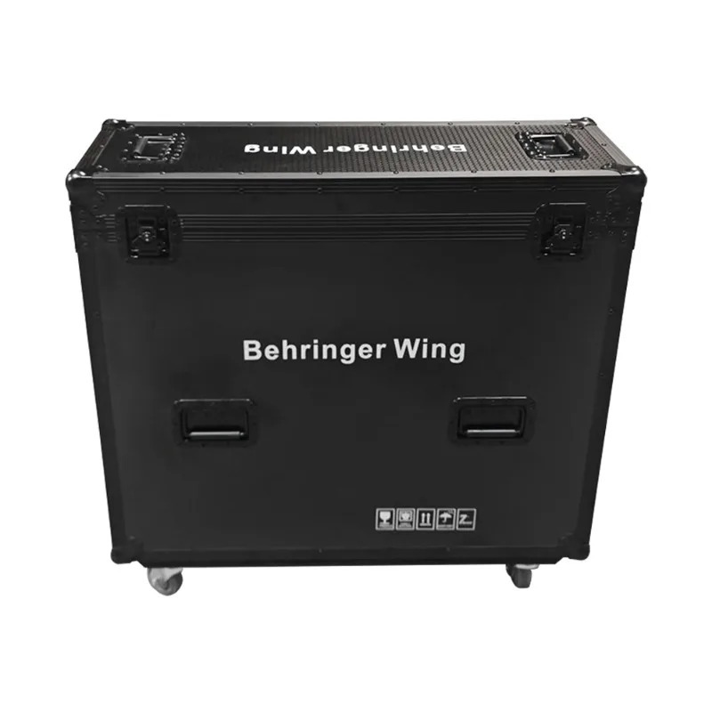 Customized Behringer Wing Flight Case with Wheels All-Black Normal Version Pa System Stage Equipment Digital Mixer Flight Case