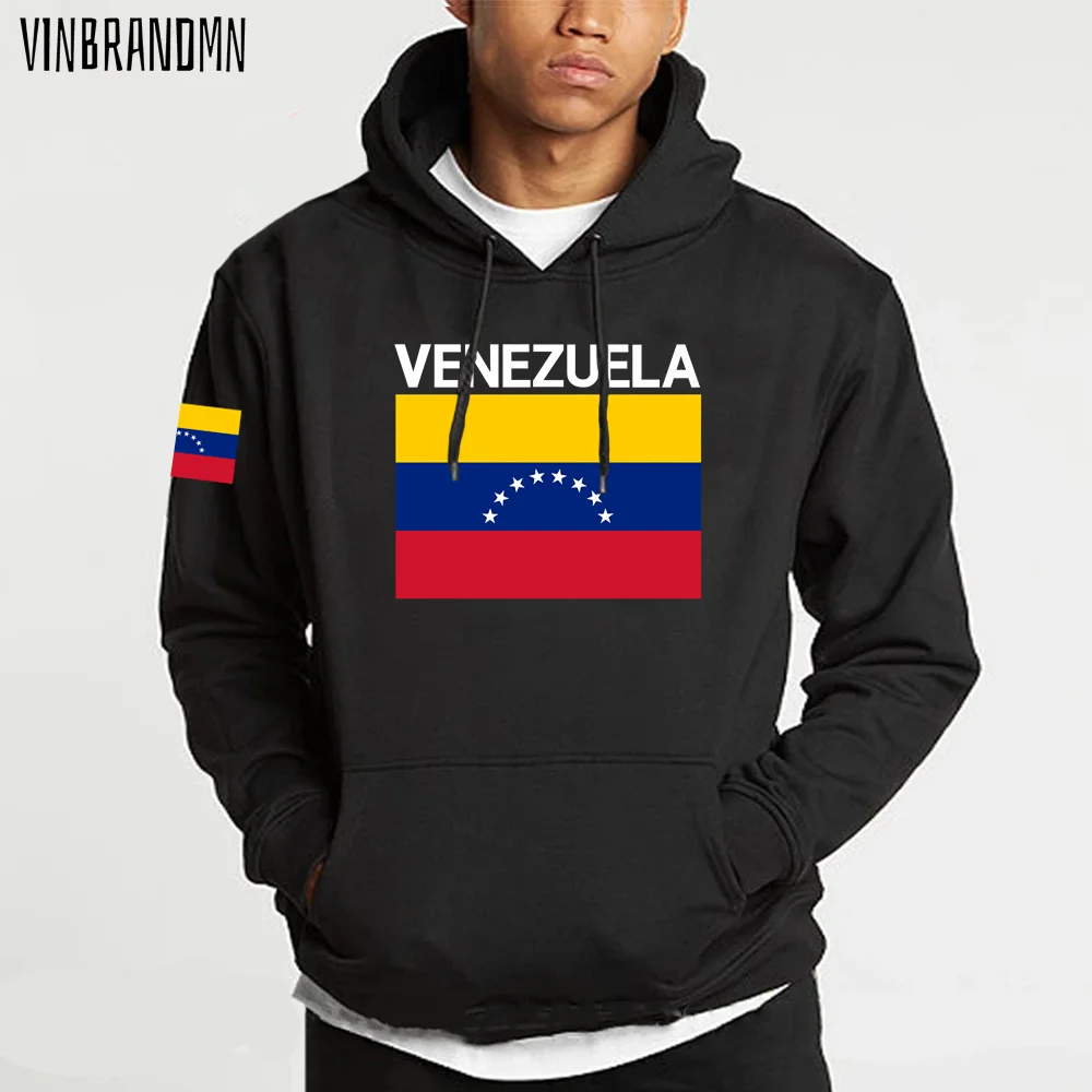 Venezuela Venezuelan VEN VE Mens Hoodie Retro Pullovers Hoodies Men Sweatshirt Streetwear Clothing Hip Hop Tracksuit Nation Flag