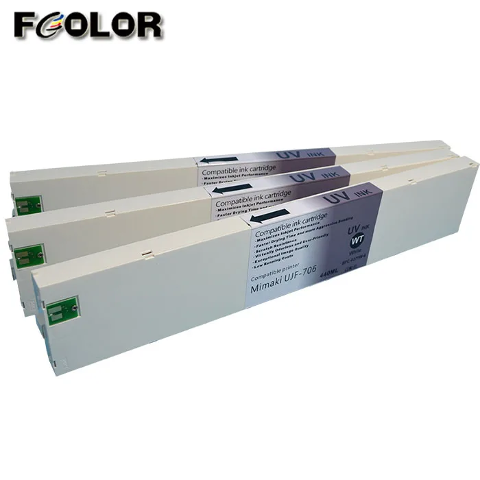 440ml Compatible Cartridge with LH100 UV Ink for Mimaki UJF-3042FX UJF-3042HG