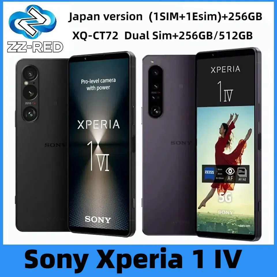 Sony Xperia 1 IV Japan XQ-CT72 256GB 512GB 12GB 5G 6.5