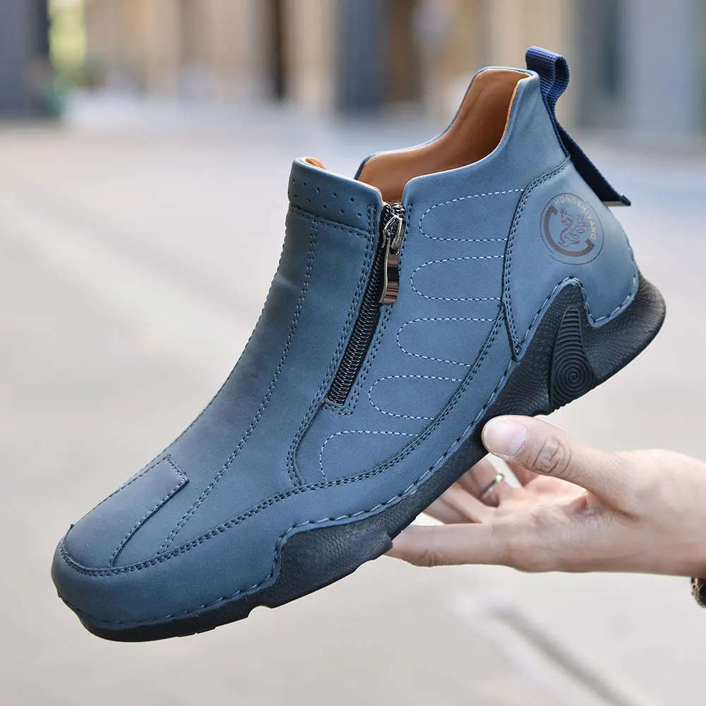 Neue Herren Leder-Fahrerschuhe Mokassins Handgefertigte Bequeme Slipper Bestseller Klassische Freizeitschuhe Höchste Qualität Komfortabel