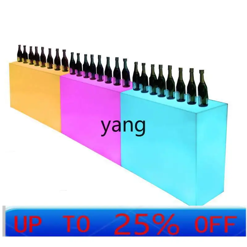 

LTT luminous bar table DJ DJing table Outdoor reception speech Welcome reception nightclub Bar