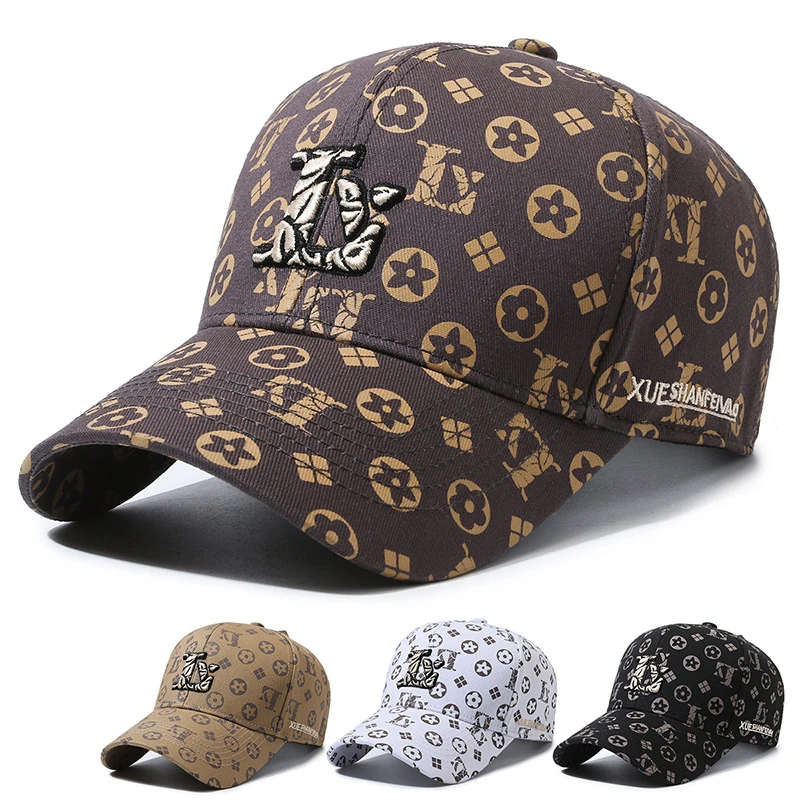 Embroidered Letter LY Baseball Hat Fashionable and Trendy Couple Style Sunshade and Sunscreen Versatile Casual