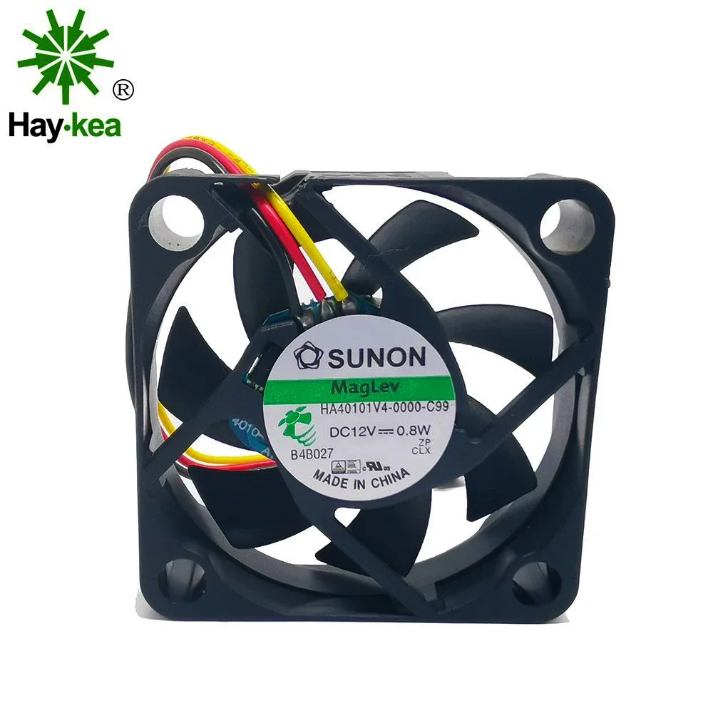 

For Sunon HA40101V4-0000-c99 4010 40MM 4CM 40*40*10 Cooling fan 12V 0.8W 0.06A 3 pin or 2 pin Support velocimetry HA40101V4