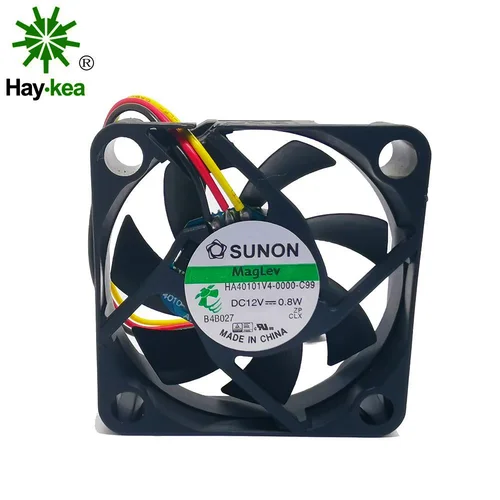 Para Sunon HA40101V4-0000-c99 4010 40MM 4CM 40*40*10 ventilador de refrigeración 12V 0,8 W 0.06A 3 pines o 2 pines soporte velocimetría HA40101V4