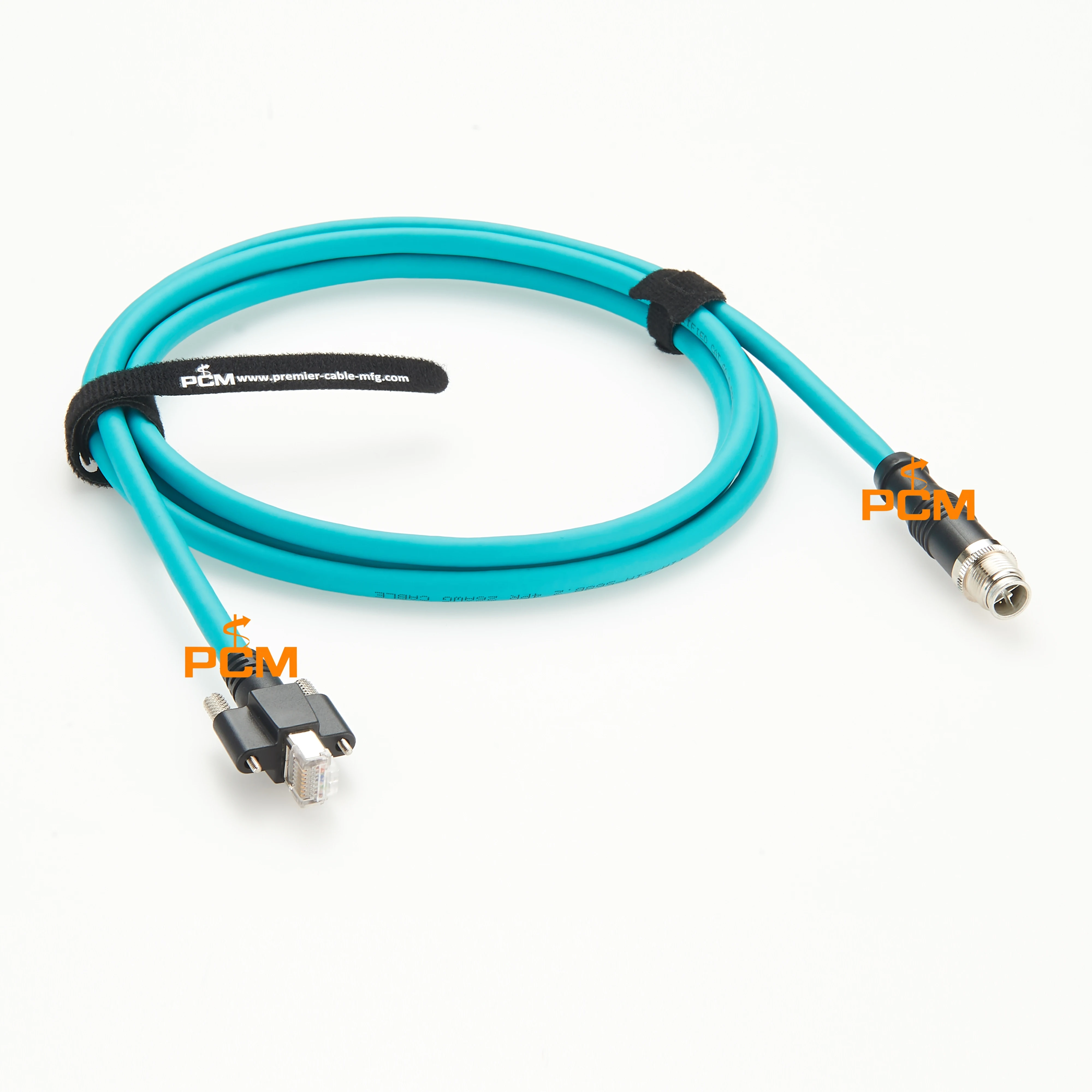 

Соединительный кабель High Flex M12 к RJ45 для промышленной камеры Cognex M12 8-контактный код типа X для экранирования линии Ethernet RJ45
