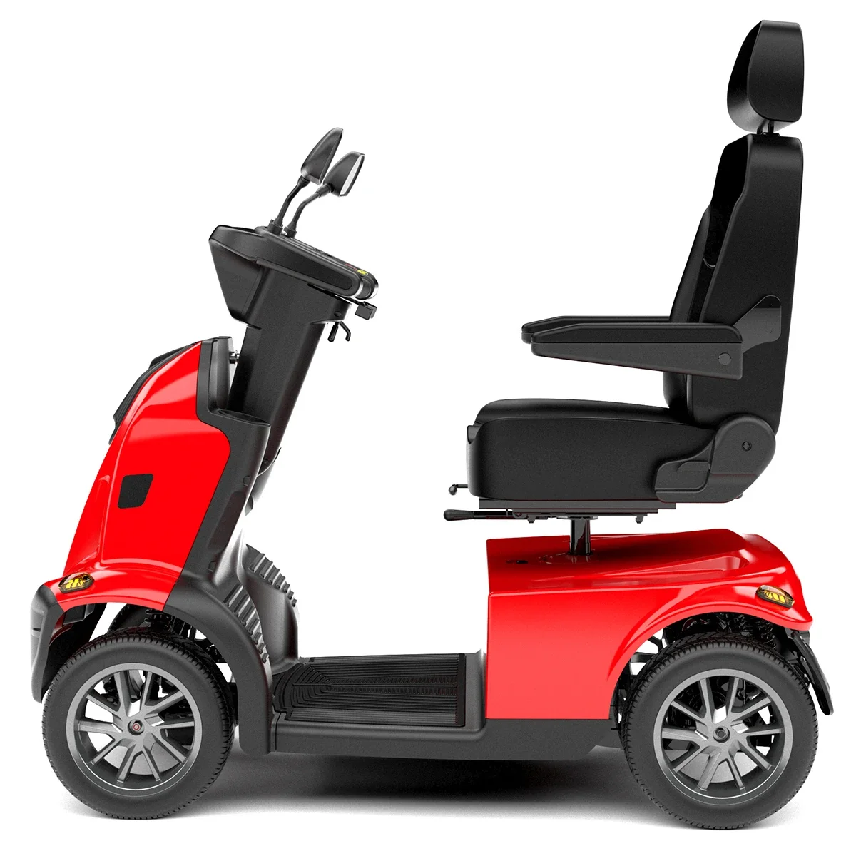 40AH Dual 4 Wheels Off Road Heavy  Mobility Scooter Adjus Seat for Elderly Outdoor Travel Lab Test