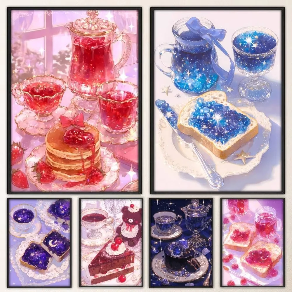 

500/1000/1200/2000PCS Puzzles for Adults Wonderful Delicious Snack Art, Jigsaw Puzzles Handmade Home Decoration Gift Unframed