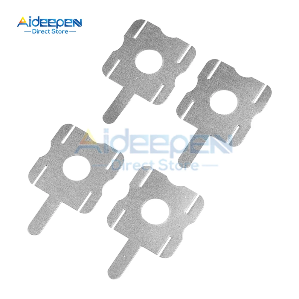 50pcs 18650 Lithium Battery Nickel Sheet 4S U-shaped Battery Nickel Sheet For Spot Welding Machine Batteries Connection Sheets