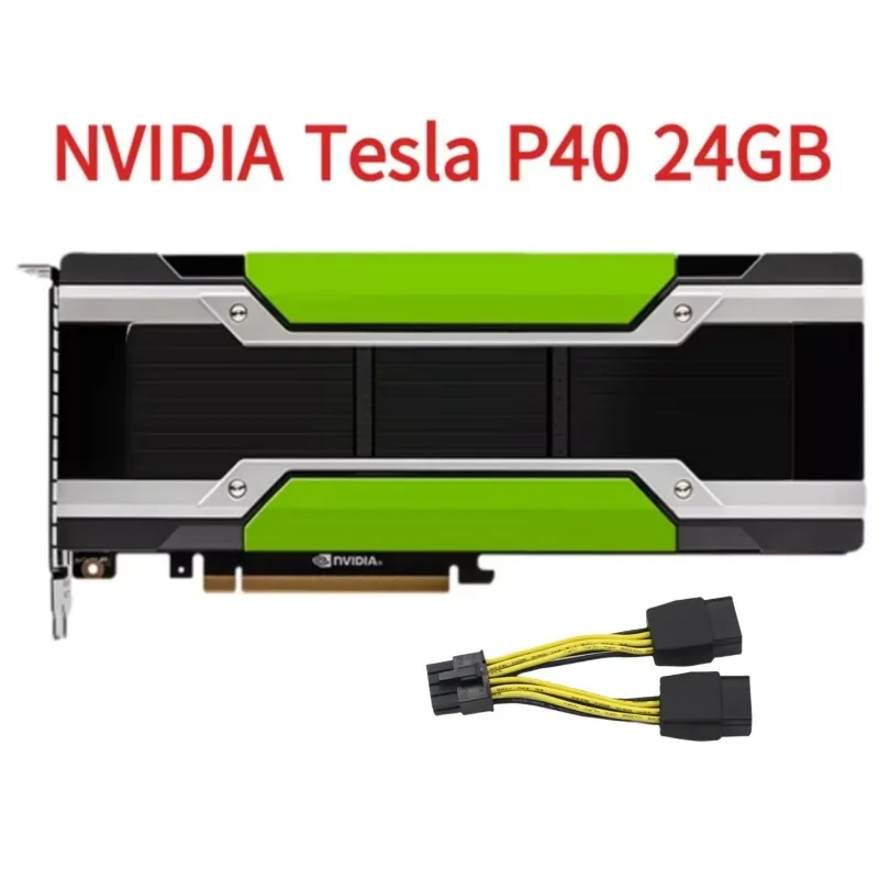 لبطاقة Nvidia P4 8GB P40 24GB P100 16GB Graphics GDDR5 Supermicro PCI-E GPU #3