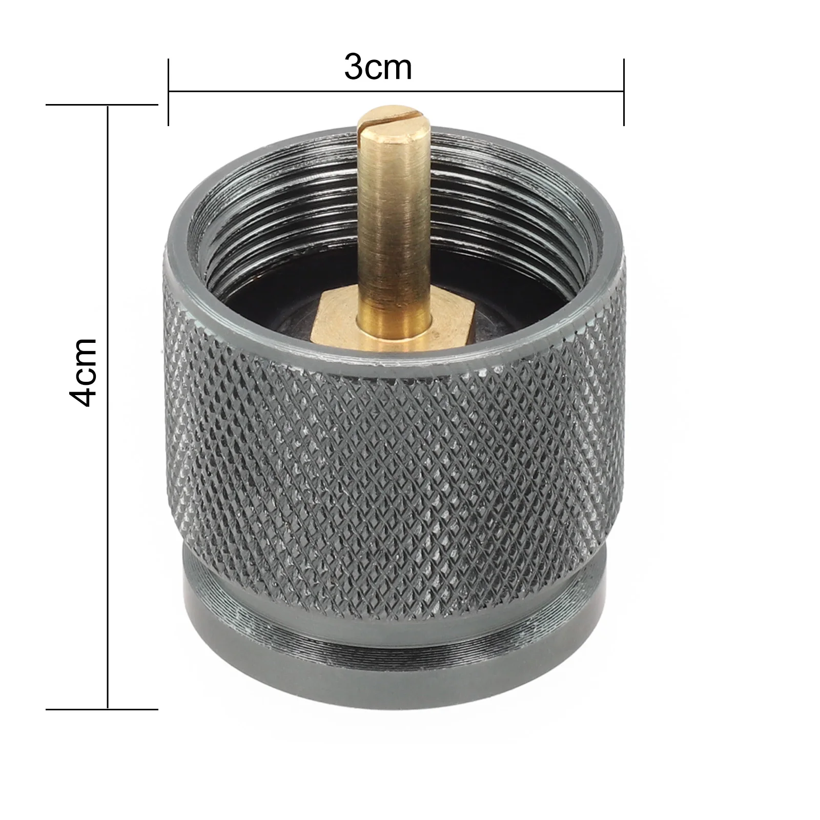 Camping Stove Adapter Long-Lasting Propane Valve Cylinder Canister Adapter Butane Canister Adapter For Outdoor Camping Gas Tank