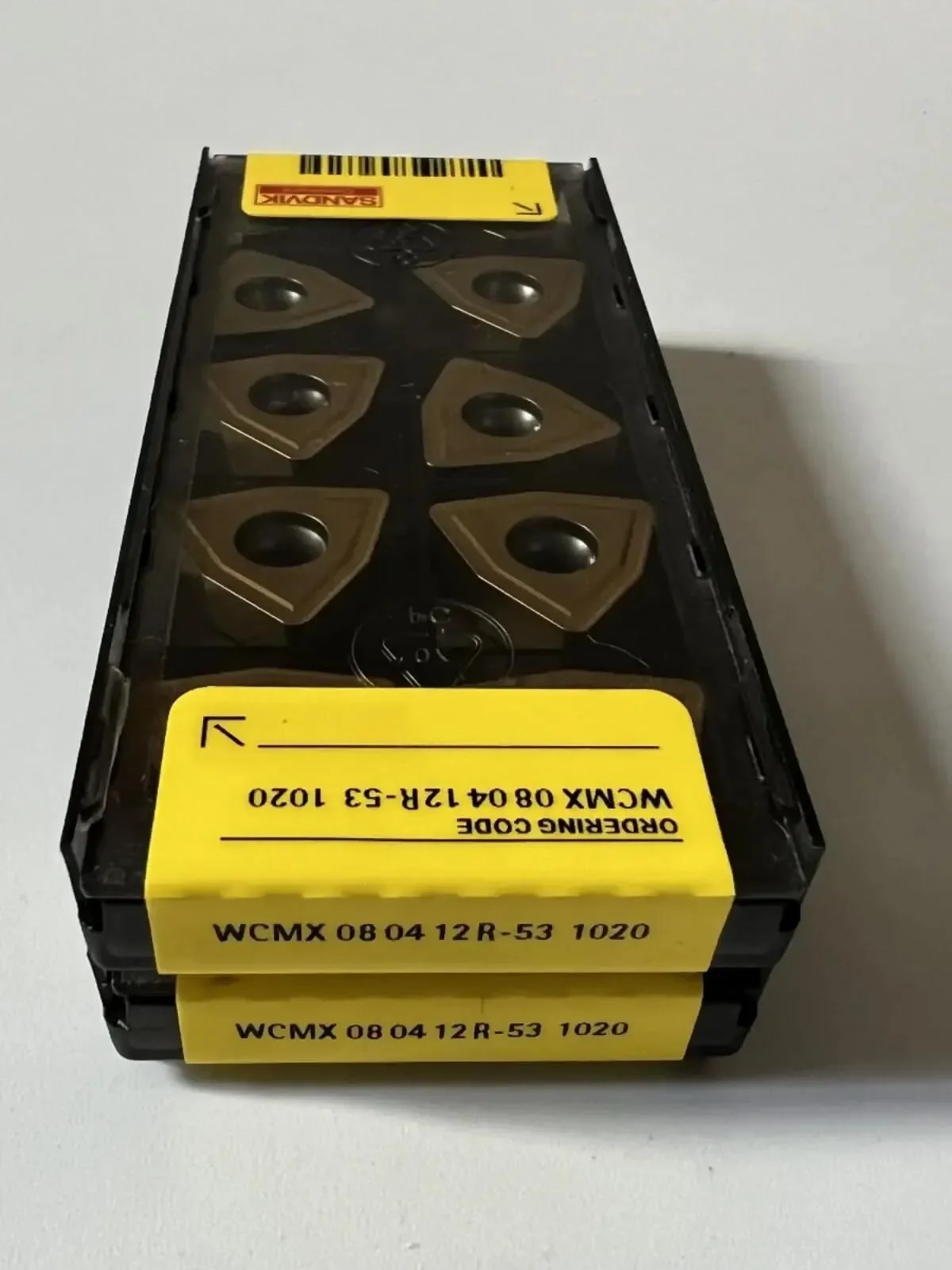

Оригинальный SANDVIK/WCMX080412R-53 1020/лезвие с ЧПУ из твердого сплава, 10 шт.