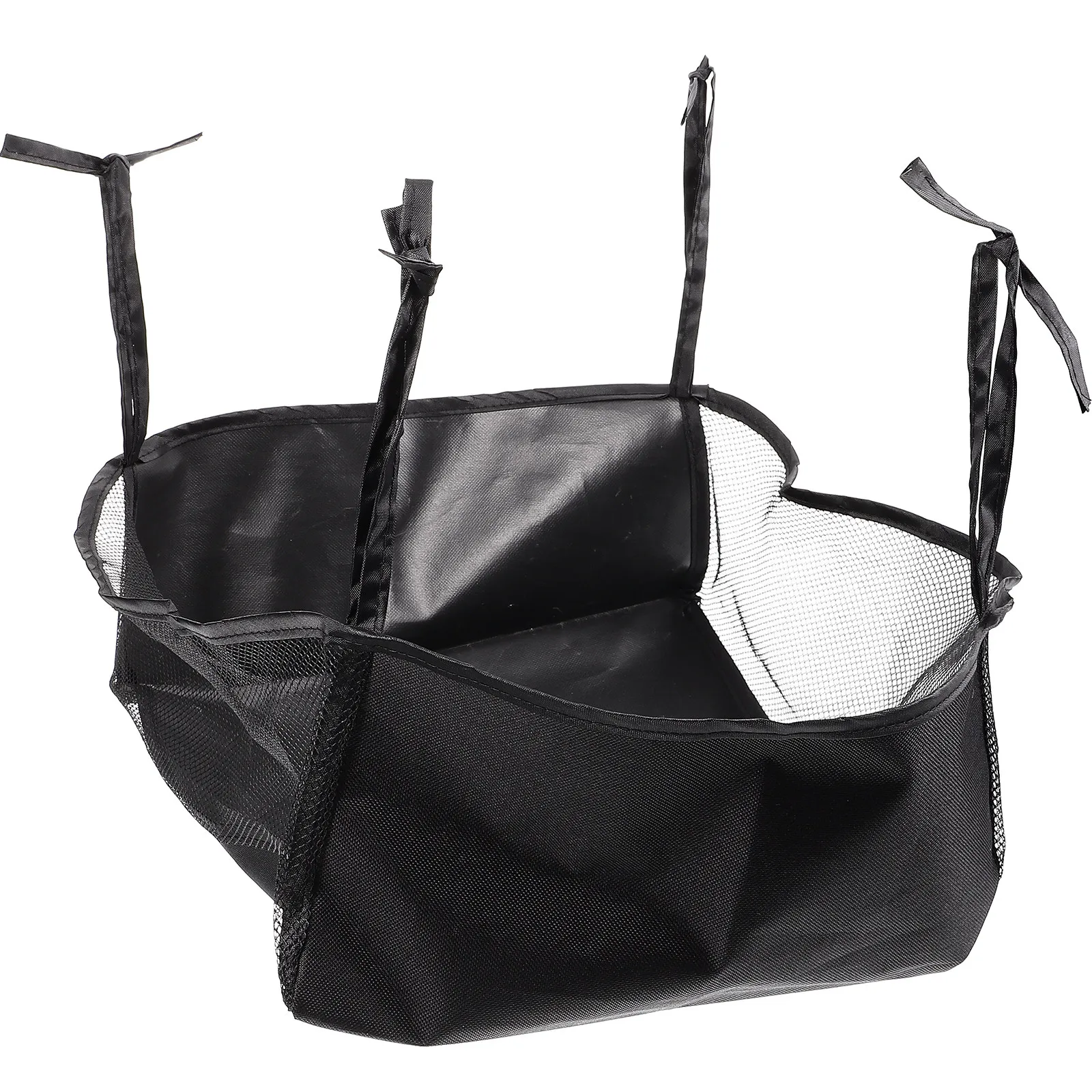 

Heavy Duty Wheelchair Hanging Bag Sturdy Rollator Storage Container Easy Carry Convenient Under Seat Basket for Elderly Mobility