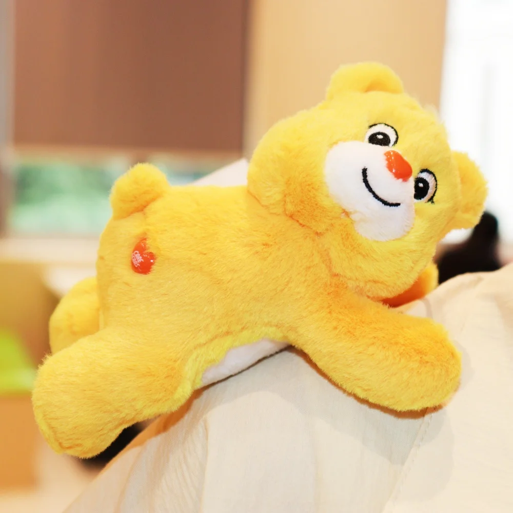 Care Bears Lying Pendant With Perfume Plush Toys Cartoon Cute Anime Doll keyring Children\'s Toy Backpack Pendant Birthday Gifts