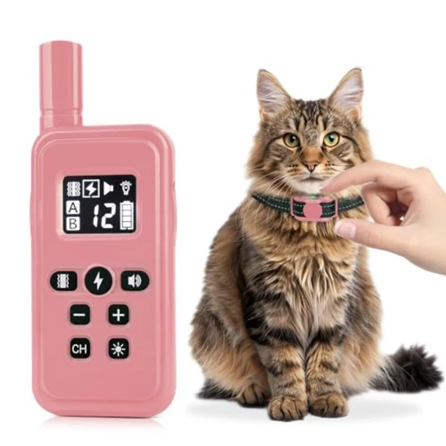 

Cat Training Collar with ShockPink