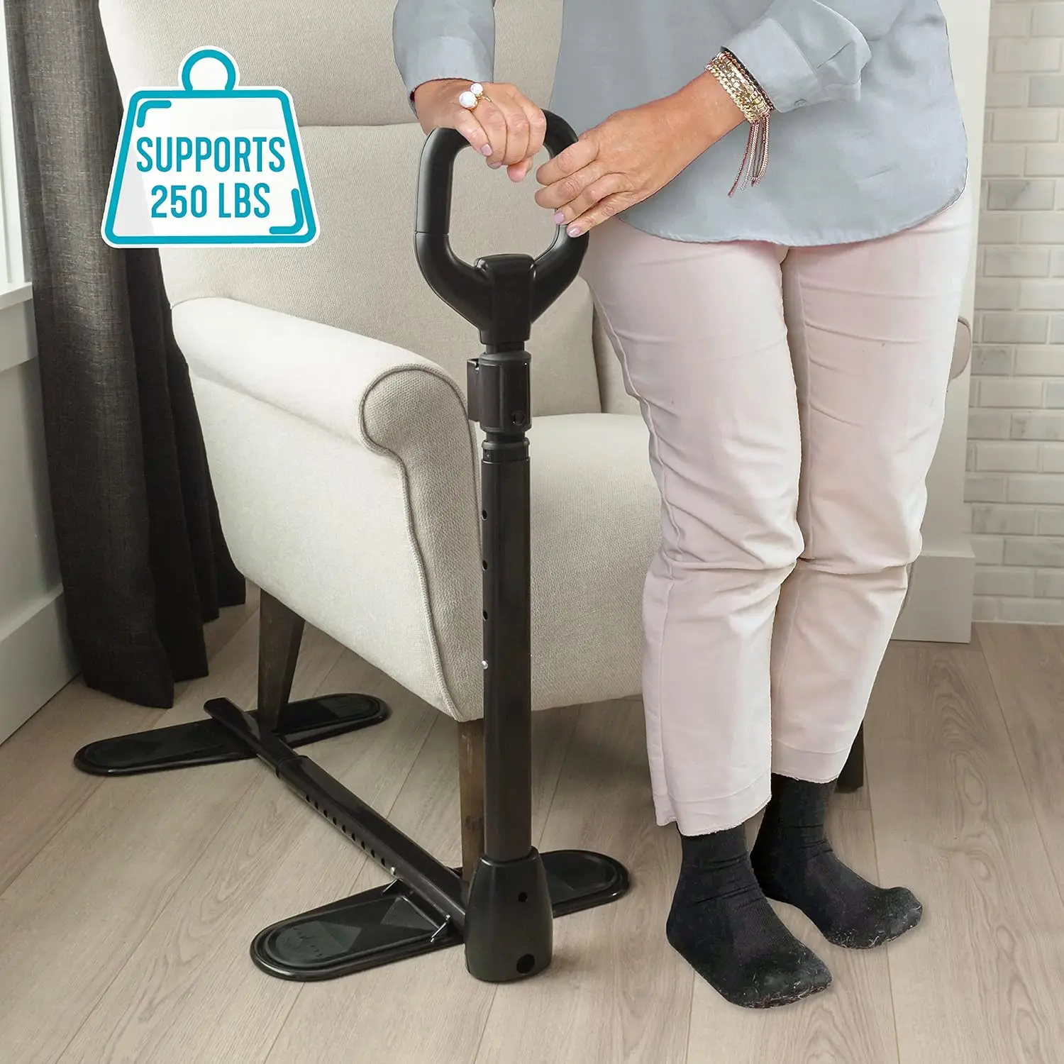 Stander , Standing Assistance Aid for Adults, Seniors, and Elderly, Chair Lift Assist, Support, Adjustab