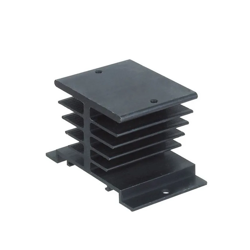 1Pc Aluminum Single Phase Solid State Relay SSR 10A to 40A Aluminum Small Type Heat Sink Dissipation Radiator