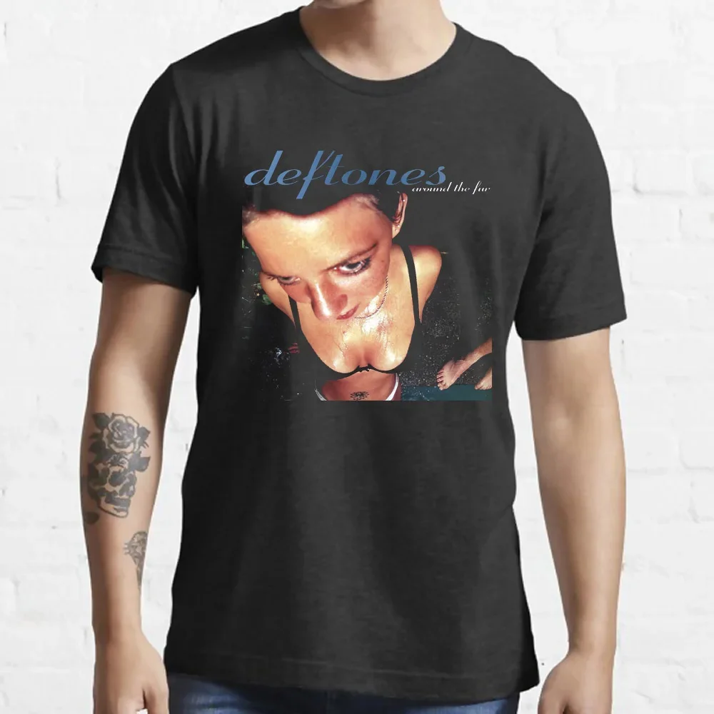 Deftones t camisa feminina psicodélico harajuku 2000s pastel clássico colorido camiseta feminina psicodélico na moda anime clássico