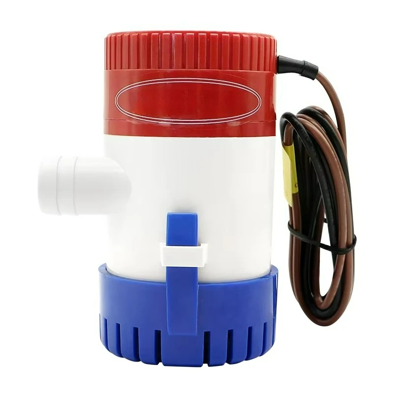 

24V 500GPH Portable Marine Bilge Pump Mini Solar Submersible Pump