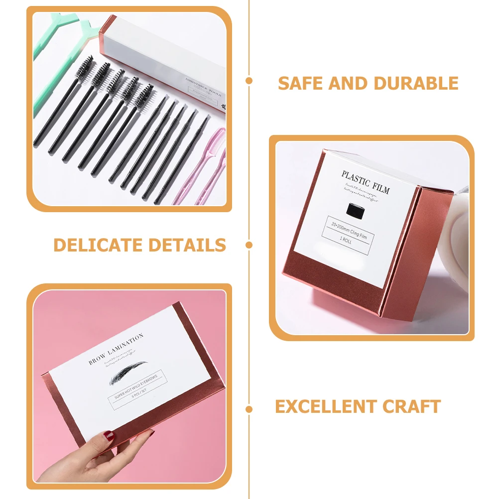 1 Juego de Kit de laminación de cejas, herramientas de laminación de cejas para dar forma a cejas naturales 3D, bricolaje en casa, herramienta de maquillaje para mujeres, regalo