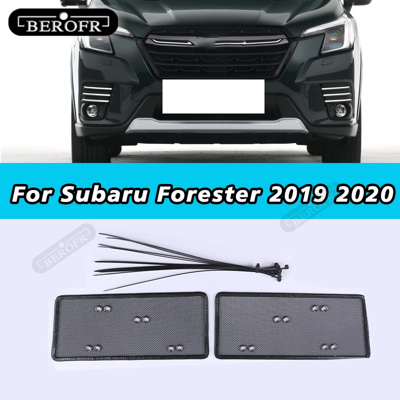 Per Subaru XV 2019 2020 accessori griglia anteriore zanzariera zanzariera inserto decorazione a rete coperture Car Styling