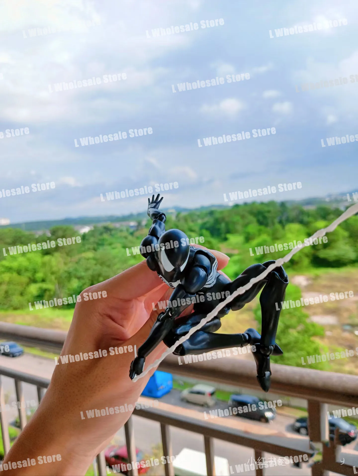 Ct Toys Spiderman Mafex 147 Black 2099 Miles Morales Agent Venom Amazing Yamaguchi Spider-Man Anime Action Figure Gifts Toys