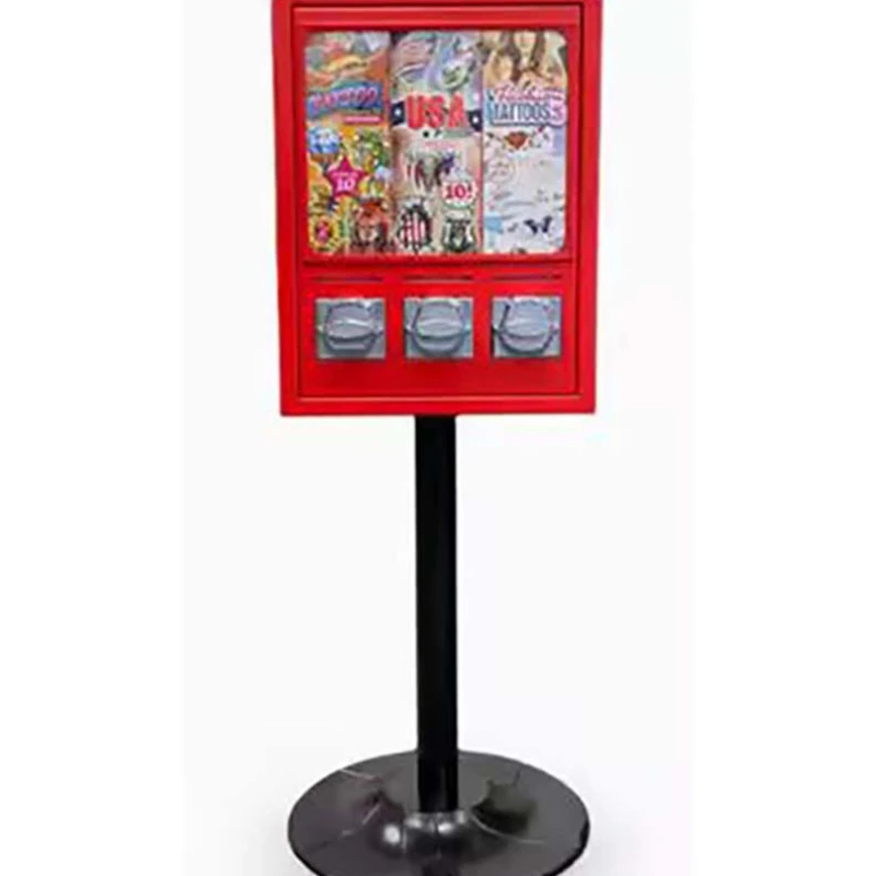 

Best-selling three-column stickers and gift card vending machines