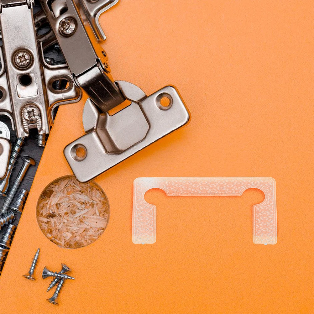 

20pcs Bathroom Gasket Pads Clear Soft Rubber Hinge Replacement For Shower Glass Door Anti-Slip Cabinet Fixture Repair Parts