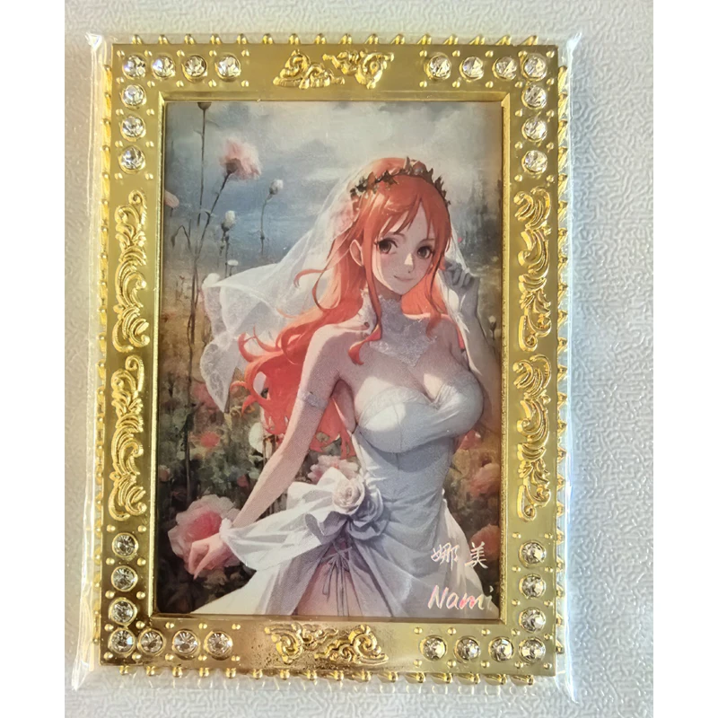 Anime One Piece Limited Diamond Card Yamato Nami Uta Hancock Reiju Robin Collection Card Christmas Birthday Gift Children's Toys