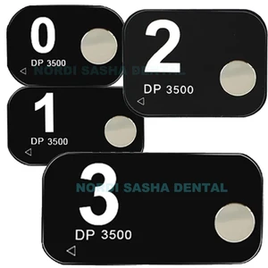 Universal Dental Phosphor Bildkarte mit Magnet, X -Strahlfilm, Scanner, Bildkarte, Zahnarzt, PSP, 1PC -Box 12 Hauptverkaufsphosphorplatten - №4