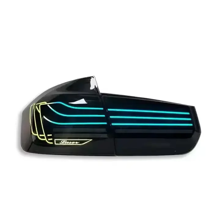 SJC Auto Upgraded Look LED RGB Style Rücklicht für 3er F30 F35 2012–2018 Autozubehör Rückleuchte Rücklicht