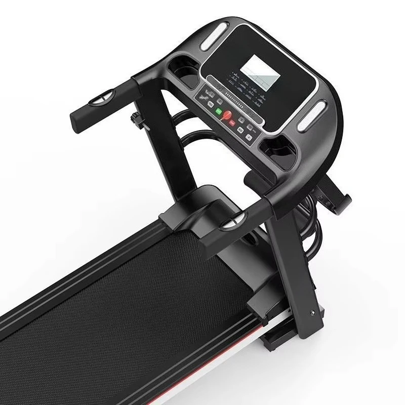 New Model Home Treadmill Electric Walking Machine Fully Foldable Portable Mini Fitness Equipment 2.0HP Motor Shock-Absorbing
