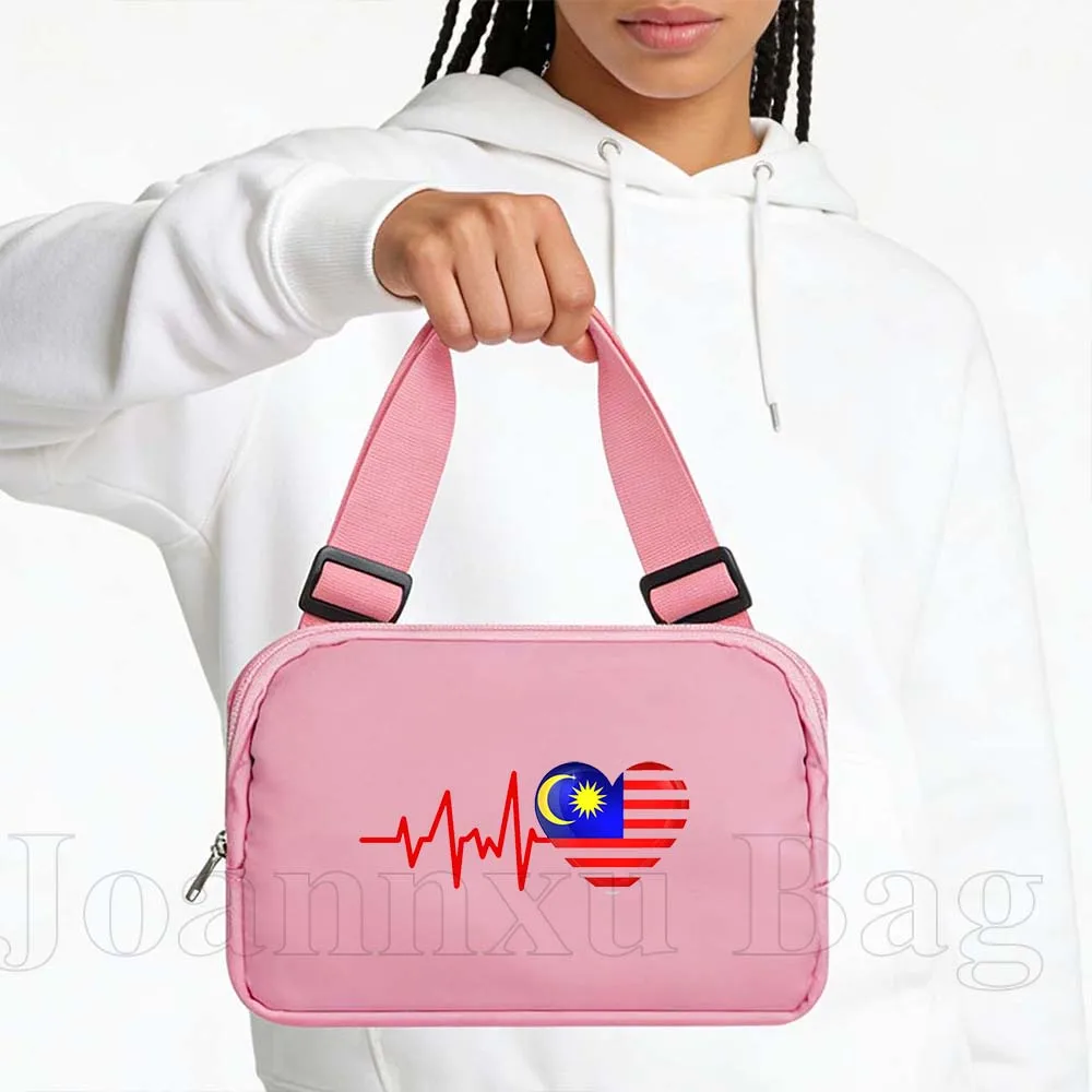 

Модная поясная сумка для йоги с флагом Малайзии, спортивная поясная сумка для мужчин, портативная сумка для телефона, унисекс, для фитнеса, бега, подарки для женщин