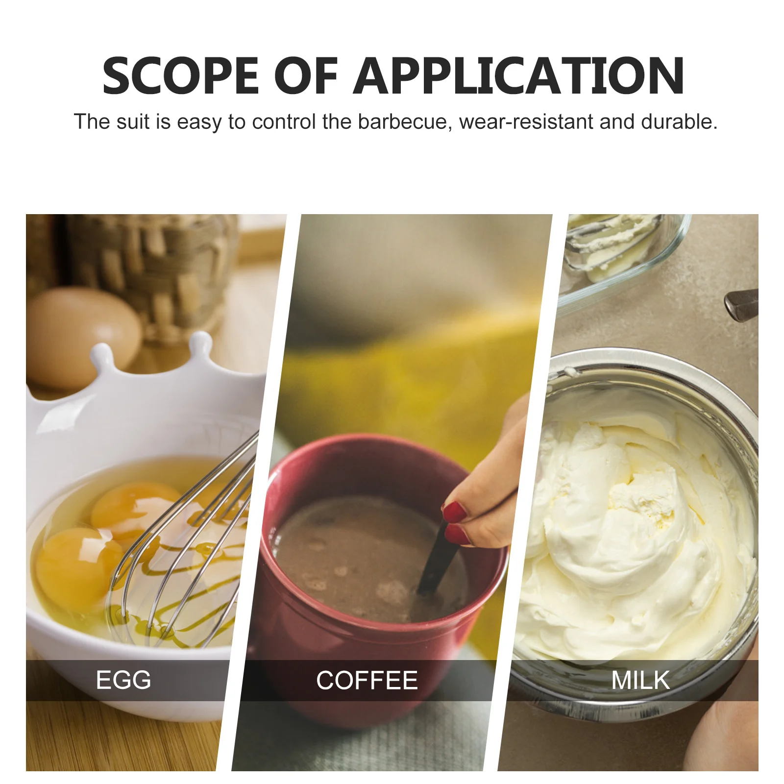 3-teiliger Elektrischer Epoxidharz-Rührer Handmixer Ohne DIY-Bastelarbeiten Rührstab Mischwerkzeug Epoxidharz-Rührstab