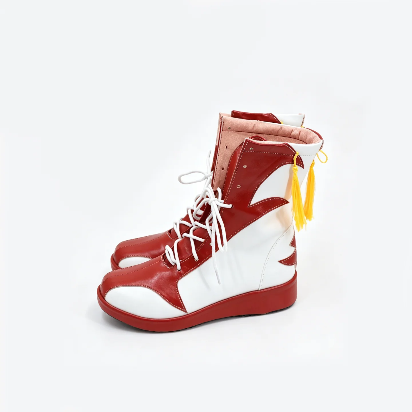Game Splatoon 3 Knockout Cosplay Shoes Boots Halloween Carnival Party Handmade Faux Leather Boots Knockout Cosplay Boots