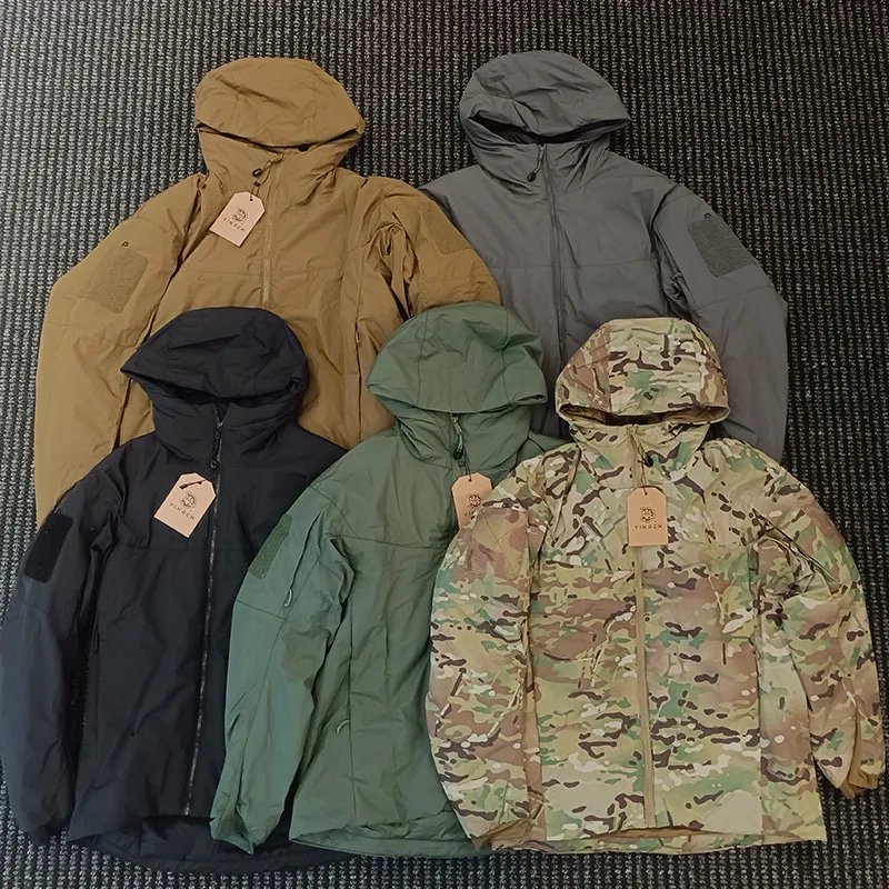 

Men Mountaineering Hiking Hunting Clothing Windbreaker Outdoor Cotton Jacket Winter Thickened Warm Coat Tactical Hooded Jackets