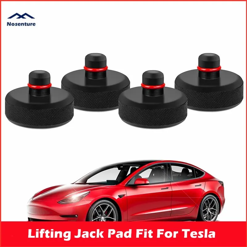 

Lifting Jack Pad Fit For Tesla Model 3/Y/S/X Accessories Jack Pad Adapter with Storage Bag(4 PCS)Protects Battery and Paint