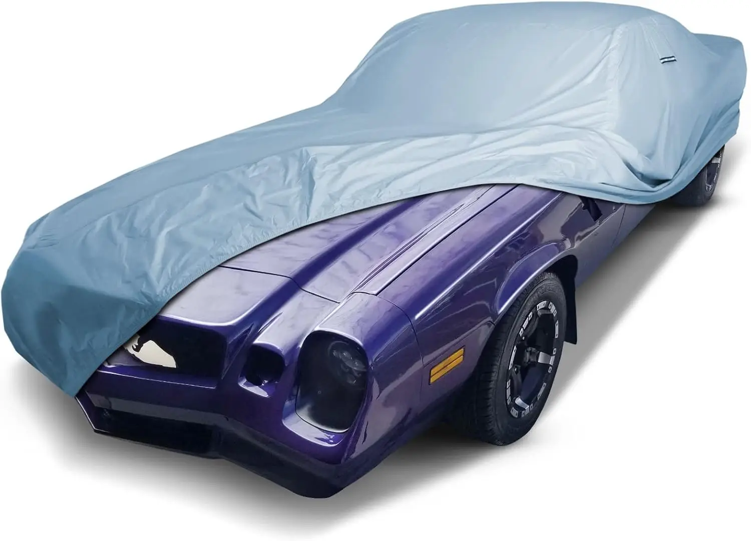 

Custom Fit Car Cover for 1974-1981 Chevy Camaro Z28, Type LT - Waterproof All Weather Protection with Straps and Bag
